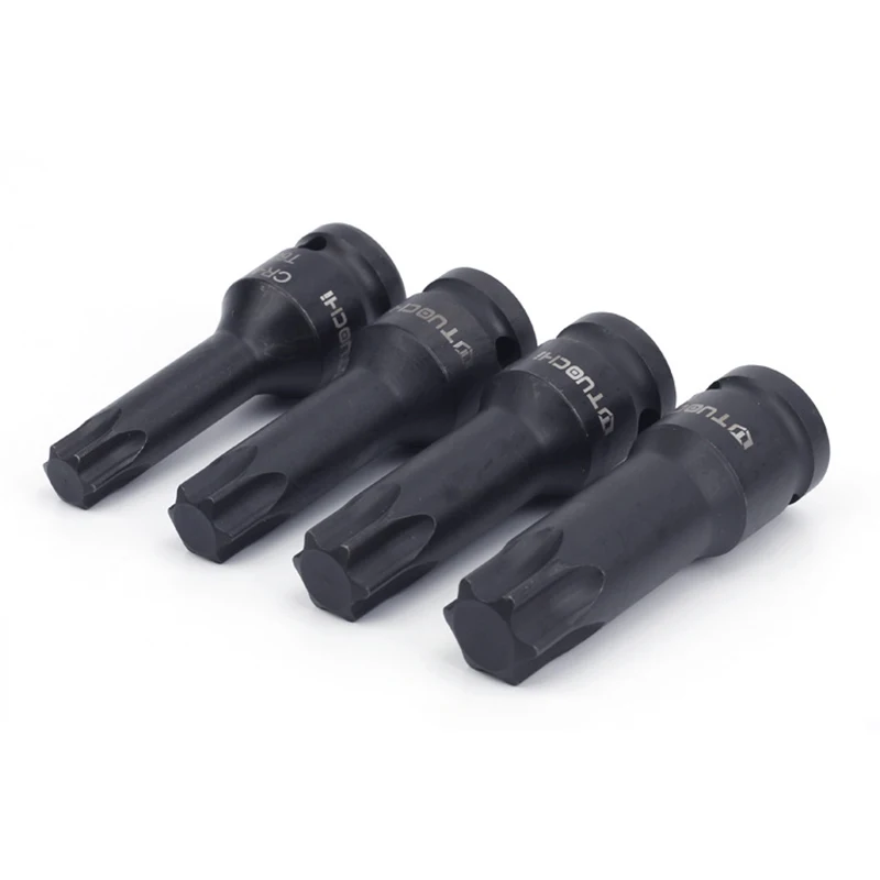 1 шт. 1/2 &quotDR Torx влияние немного гнездо 6 точечный сливы отвертка инструменты CR MO