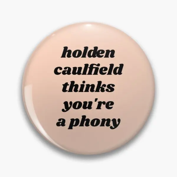 

you're a phony ojg Soft Enamel Pin Cute Jewelry Metal Badge Clothes Creative Fashion Gift Funny Brooch Women Cartoon Lapel Pin