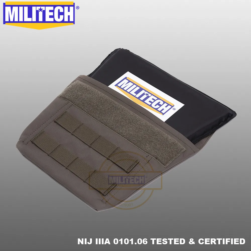 MILITECH паховая арамидная баллистическая панель пуленепробиваемая пластина доспехи для тела мягкая Броня NIJ уровень IIIA 3A Защита паха мягкая панель