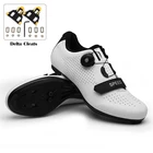 Кроссовки на плоской подошве для мужчин и женщин, спортивные скоростные Сникерсы для триатлона, шоссейный велосипед, обувь для гонок