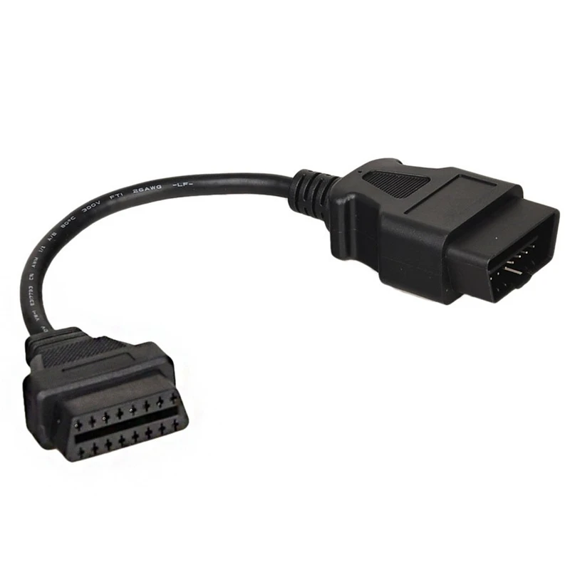 

16-контактный удлинитель OBD2 для адаптера, диагностический инструмент OBD2