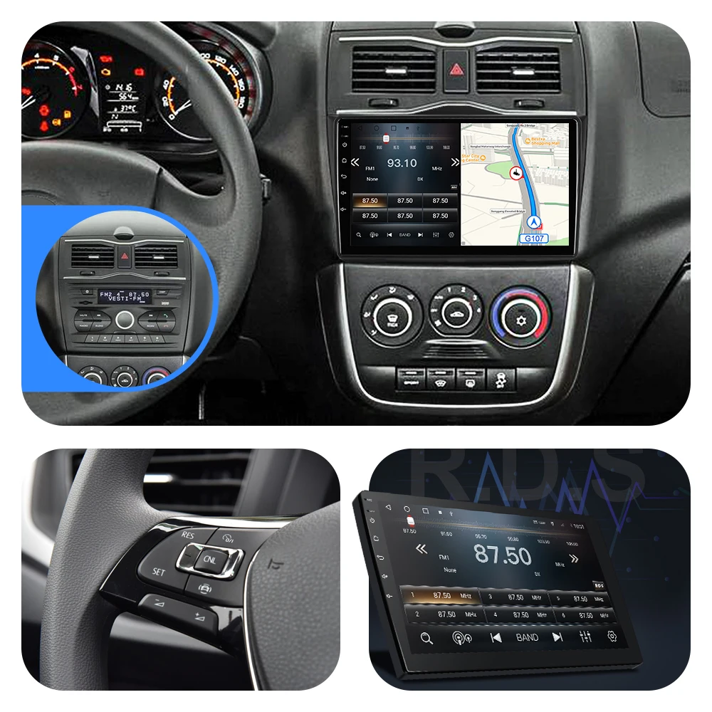 $75.89 Car Multimedia Player For LADA Granta 2018 2019 Android 10.0 Car Radio Stereo Navigation AutoRadio GPS Tape Recorder Carplay 4G