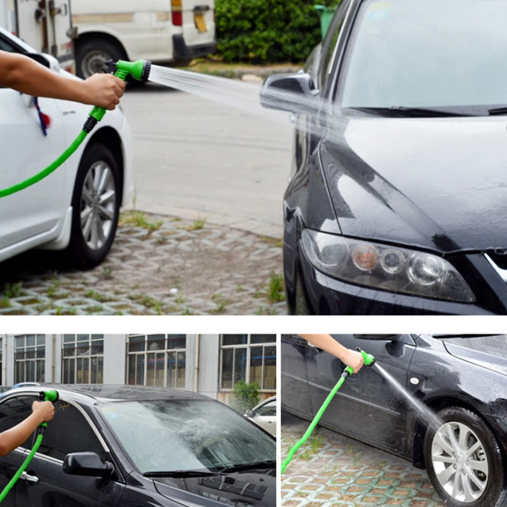 Лидер продаж растягивающийся гибкий садовый шланг для полива автомобиля 25-150FT