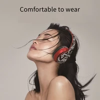 headphones tuya wireless bluetooth compatible mobile phone card headset portable folding design 3 5 mm audio cable 40mm speaker