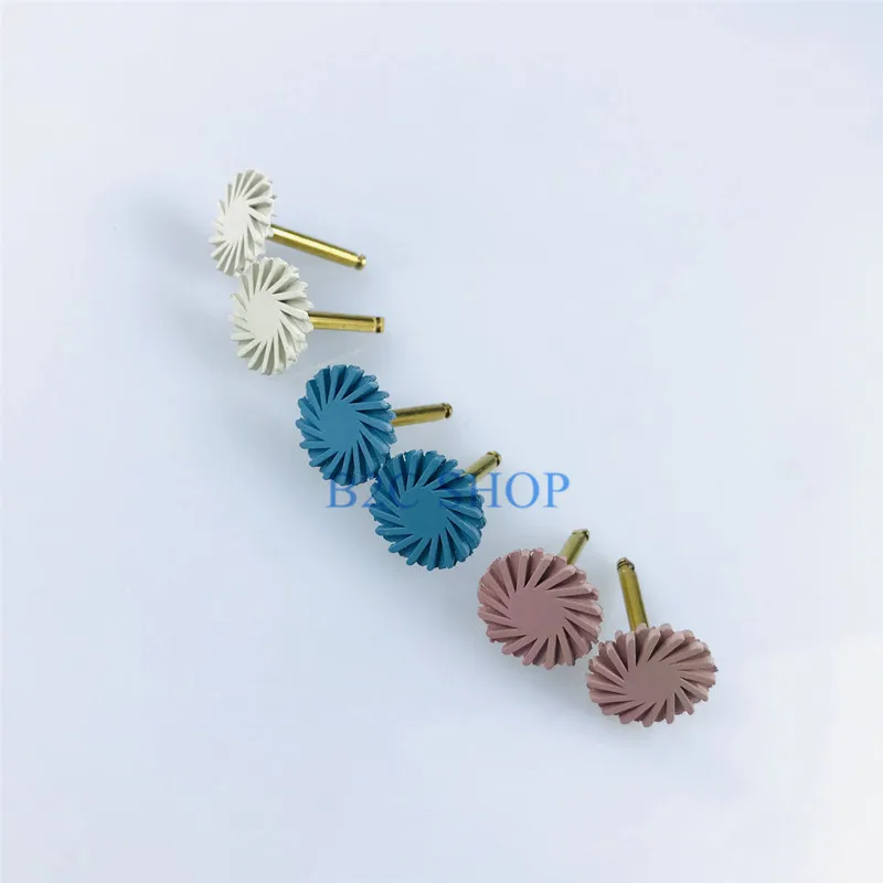 6 шт./компл. зубная композитная смола набор для полировки диска спиральная Гибкая