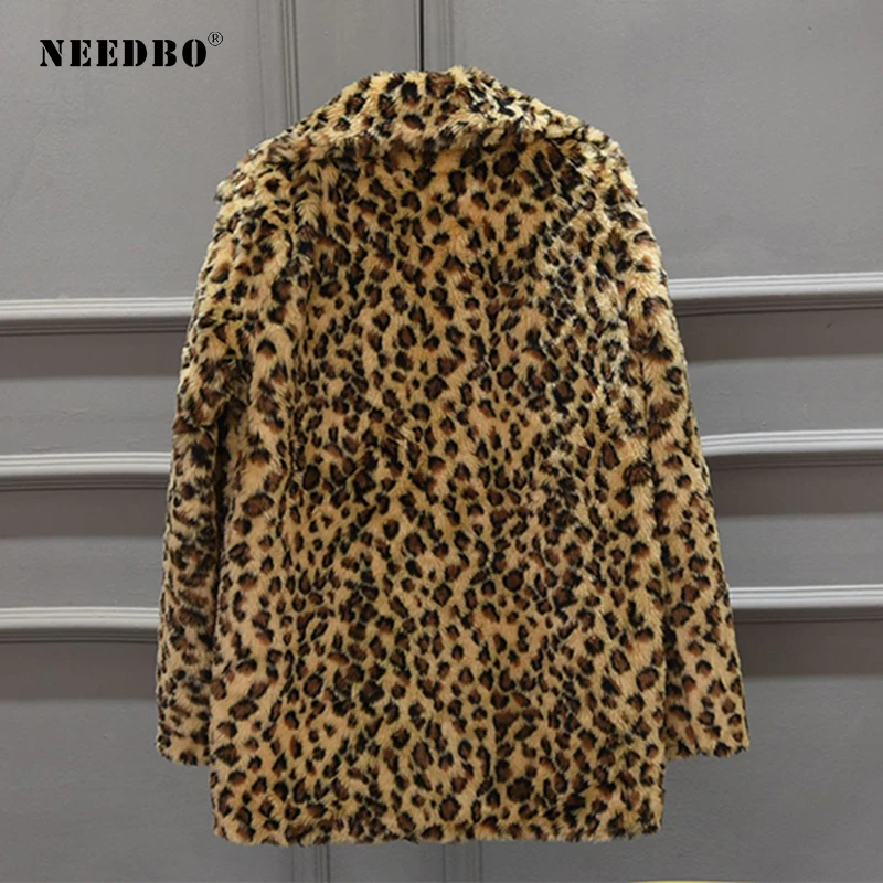 Blazer Women Casual Faux Fur Leopard Blazer Feminino Suit Women Blazers Jackets Long Sleeve Lady Coat Women Elegant Outwear