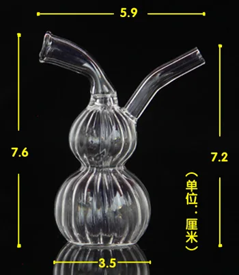 Мини стеклянный табачный сигаретный трубчатый фильтр для воды уменьшение