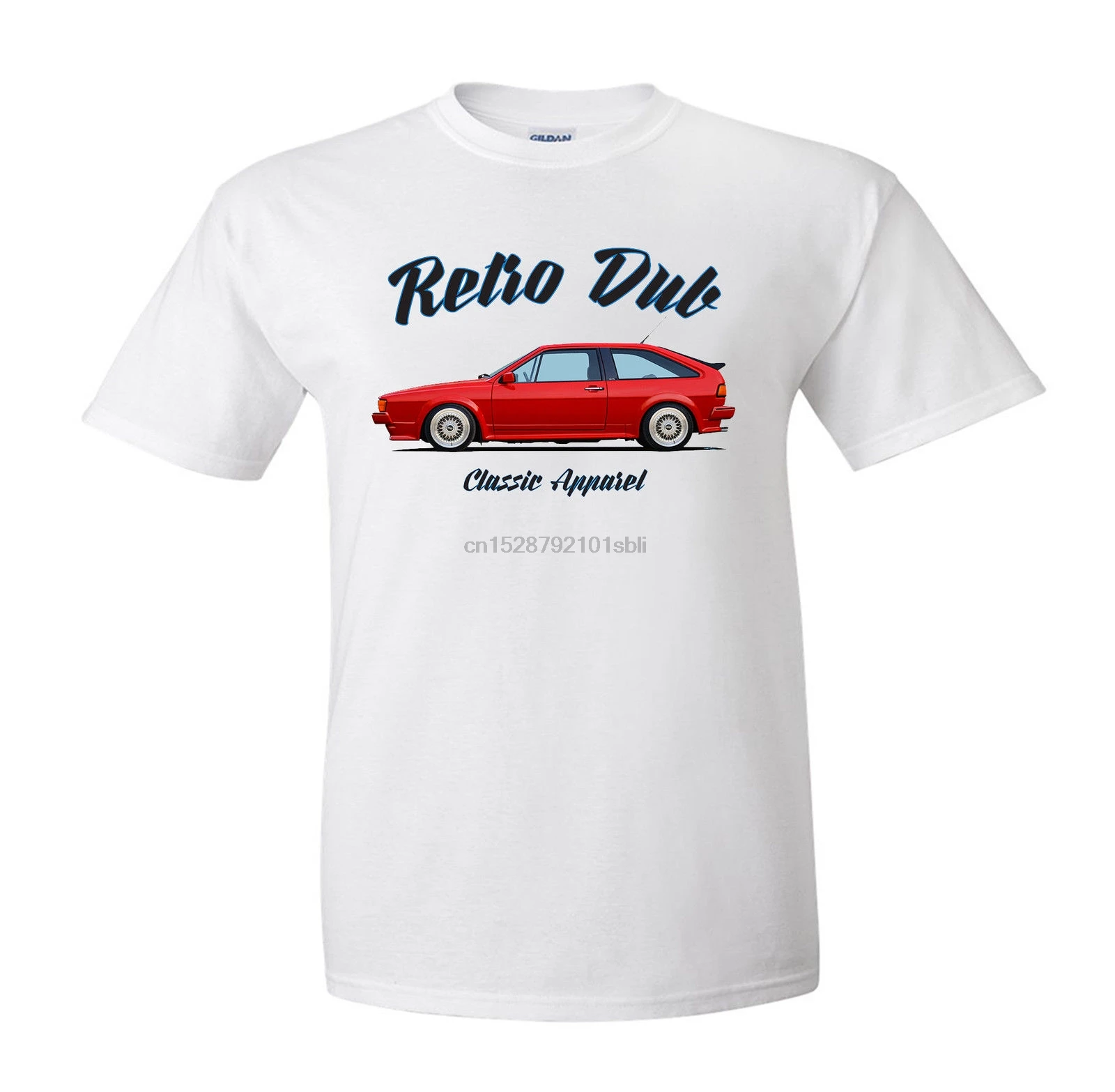 Модные летние мужские футболки с принтом немецкая Классическая футболка Scirocco Mk2.