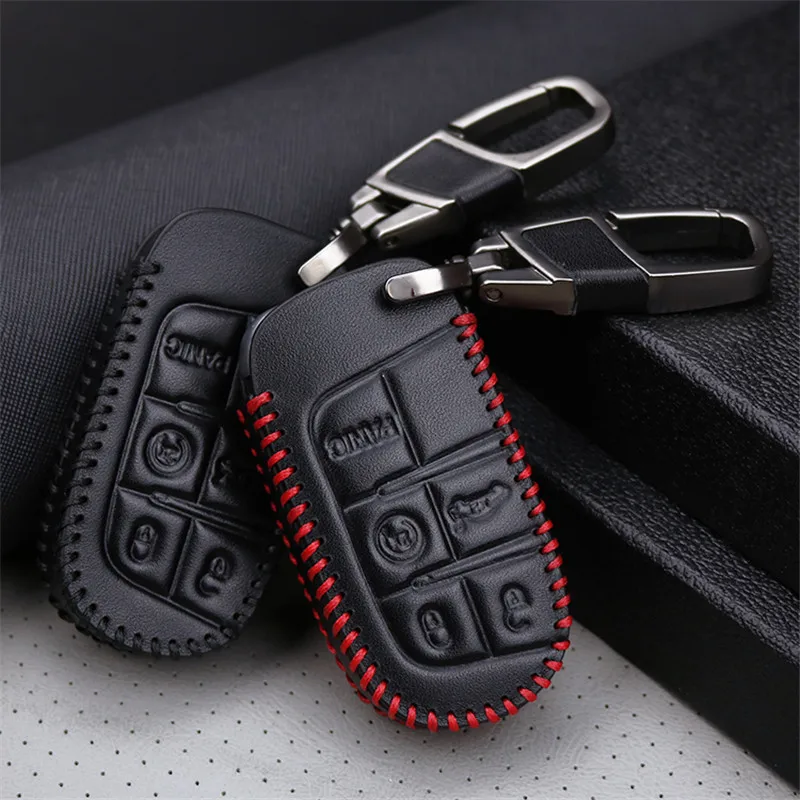 Автомобильный брелок для Dodge Journey Charger Jeep Renegade Grand Cherokee Chrysler 200 300 компас Фиат чехол