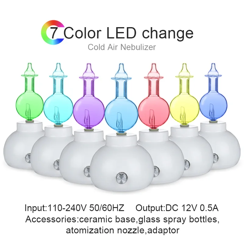 Диффузор керамический стеклянный ароматерапия чистые эфирные масла распылитель