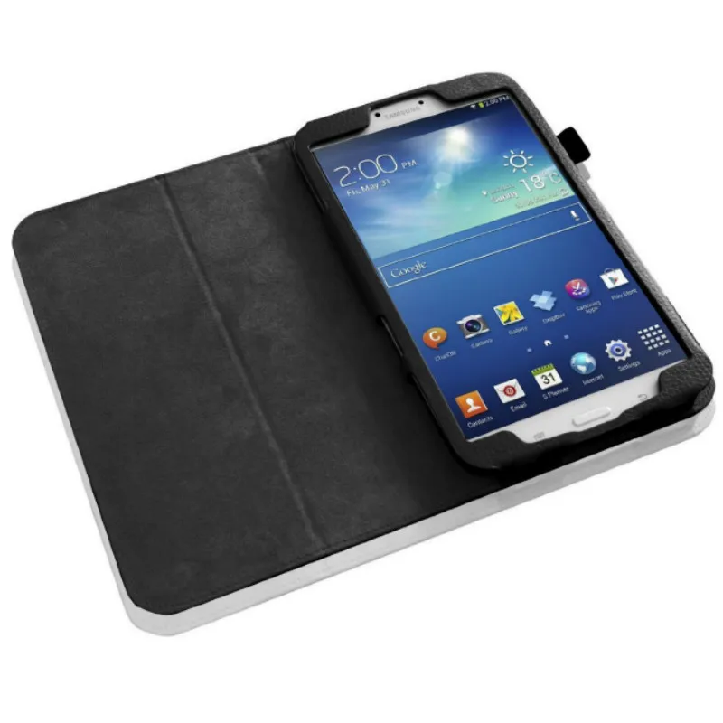 Tablet Cover for Samsung Galaxy Tab 3 8.0 T311 Case PU Leather for Samsung Tab3 8.0 SM-T311 T315 8" Stand Flip Cases funda shell images - 6