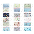 Детская рот маски 3 Слои Meltblow возраста От 4 до 12 лет с героями мультфильмов одноразовая маска для лица для детей ребенок уход за кожей лица Mascarillas динозавр