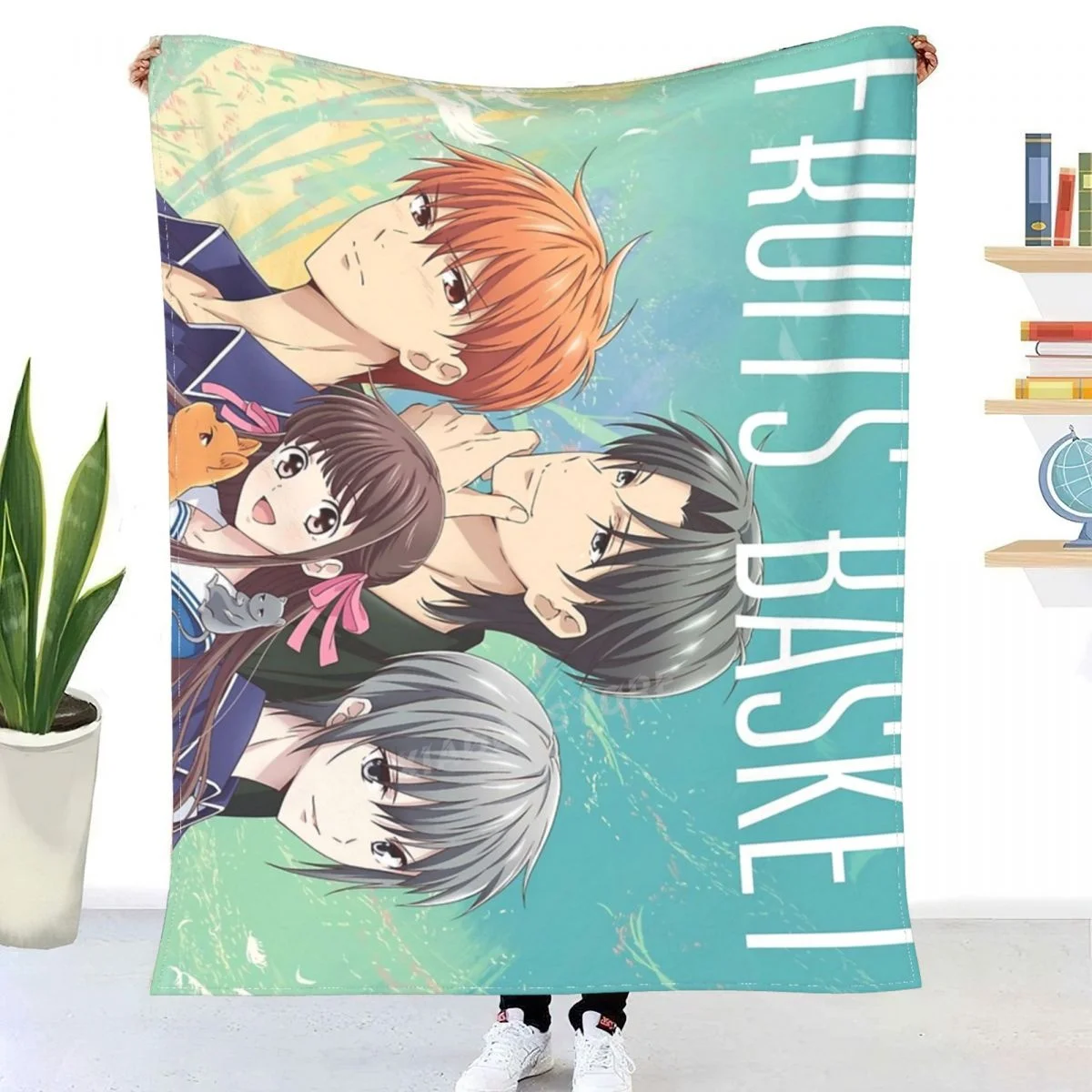 

Плед Tohru и Cat, шерпа, одеяло, постельное белье, мягкое одеяло s