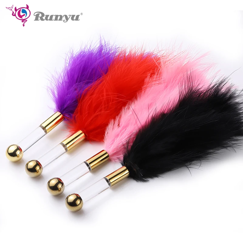 Эротическая игрушка перо флирт клитор плетка секс-игрушки товары бондаж раб