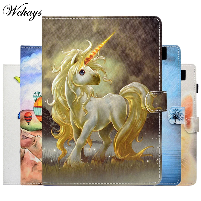 

Cover For Apple IPad Air 4 10.9 inch 2020 Cartoon Unicorn Leather Stand Case For Ipad Air 4 Air4 2020 10.9" Tablet Cover Cases