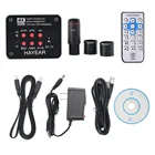 Микроскоп с камерой Real 4K 0.5X CCD C-образным адаптером USB HDMI цифровой микроскоп для ремонта телефонов печатных плат и пайки