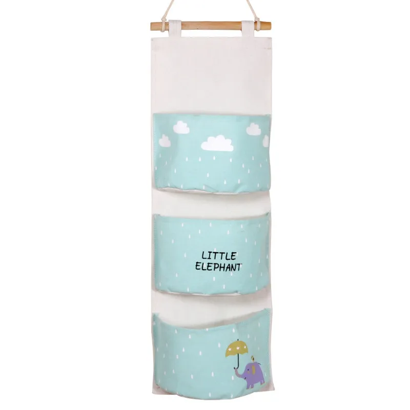 INS скандинавские настенные красочные сумки для хранения в кроватке декор детской