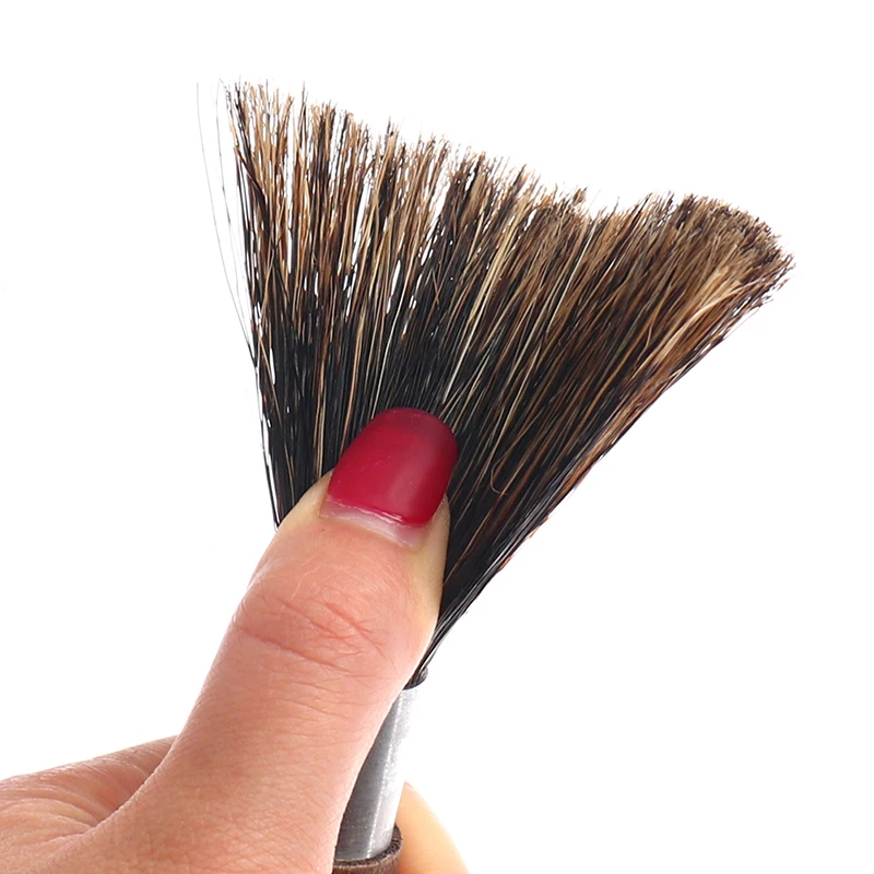 1 шт. Кофе шлифовальная машина Чистящая Щетка с длинной ручкой черного ореха