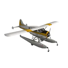 1:32 40 см DHC-2 Beaver Seaplane DIY 3D бумажная карточка модель Конструкторы строительные игрушки развивающие игрушки Военная Модель