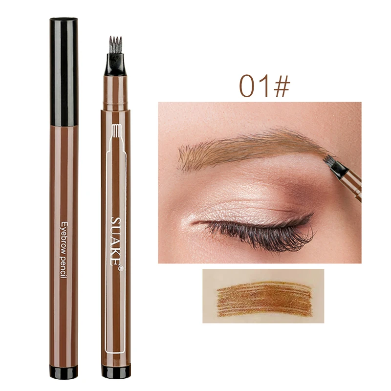 Microblading Tattoo Eyebrow Ink Pen Professional Liquid Eye Brow Makeup Waterproof Natural Not Blooming TSLM2 | Красота и здоровье