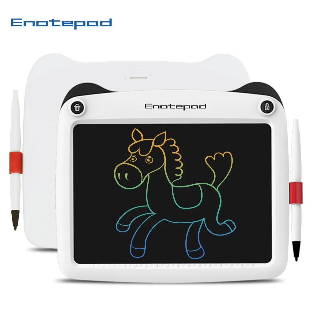 Enotepad 9 дюймов планшет для рисования 1 шт./компл. доска письма с ЖК коврик защиты