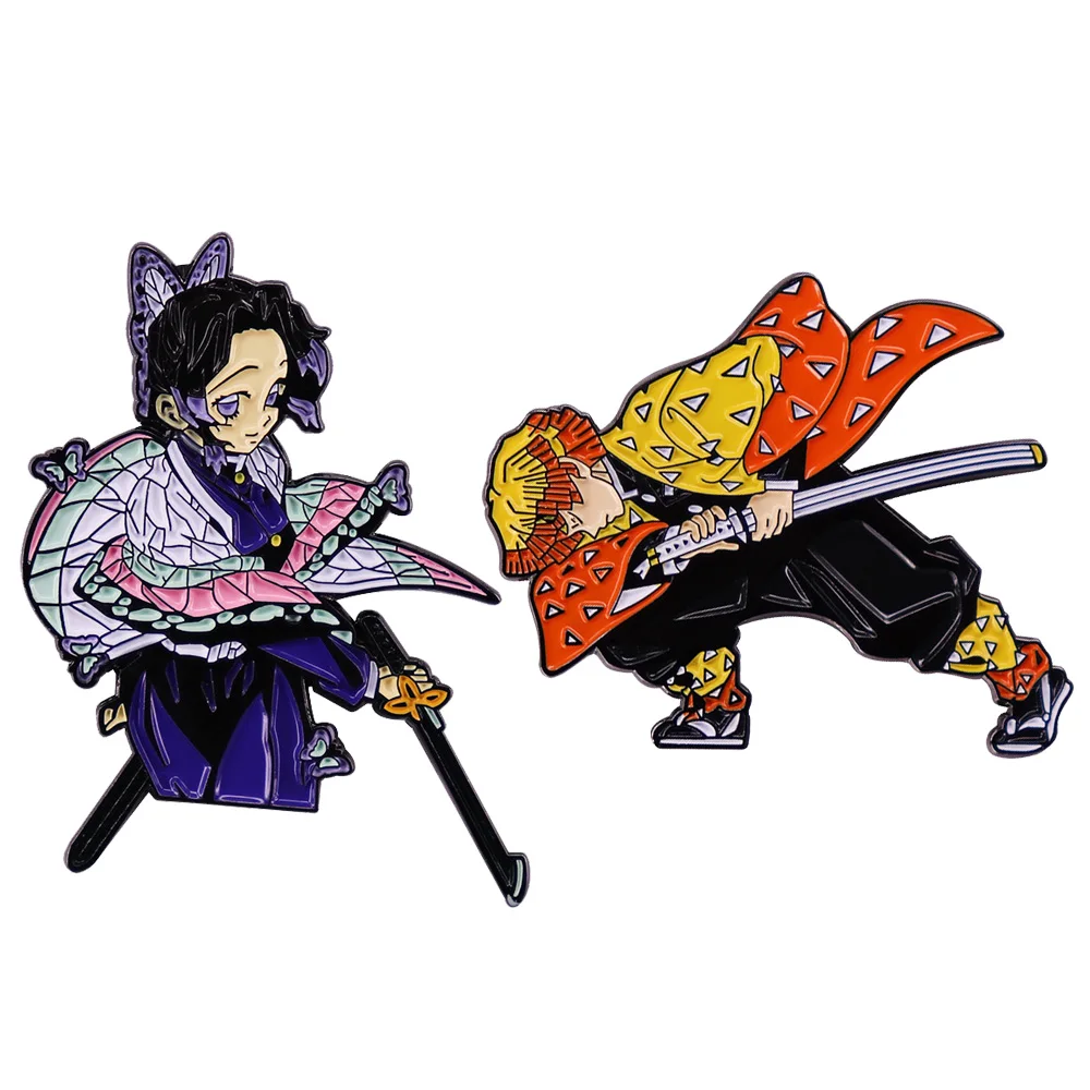 

DZ2110 Japanese Anime Icons Comics Cool Enamel Pins Badge Brooch Backpack Bag Collar Lapel Decoration Jewelry Gifts for Friends