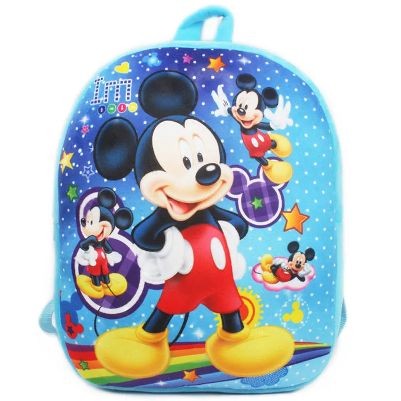 Cartoon Baby bag Школьный ранец мультяшный детский мини-рюкзак с Микки Маусом для девочек и мальчиков для детей милый плюшевый школьный рюкзак лучший подарок на день рождения - Цвет: Cartoon Baby bag