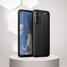 For OPPO A93 5G Case Silicone Leather Texture Armor Bumper Pattern Soft Cover For OPPO A93 A91 A53 A53S A15 A15S A12 A72 A52 A92