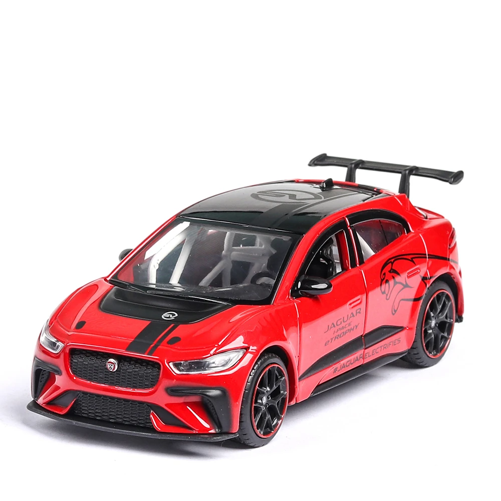 1:36 автомобилей горячего колеса автомобиля Jaguar чистый электрический спортивный