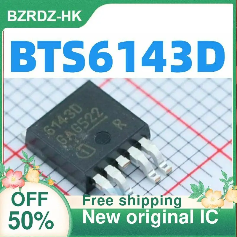 2-10 шт./лот BTS6143D BTS6143 6143D TO252-5 новый оригинальный IC | Электроника