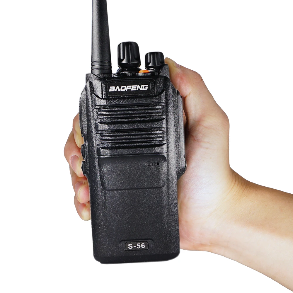 10 Вт Высокая мощность Baofeng S 56 Walkie Talkie Водонепроницаемый км Охота Ham CB радиостанция
