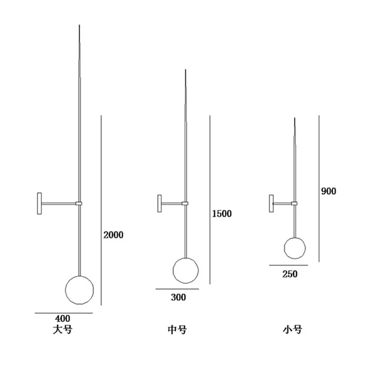 Светодиодный настенный светильник стеклянный шар и зеркало для ванной