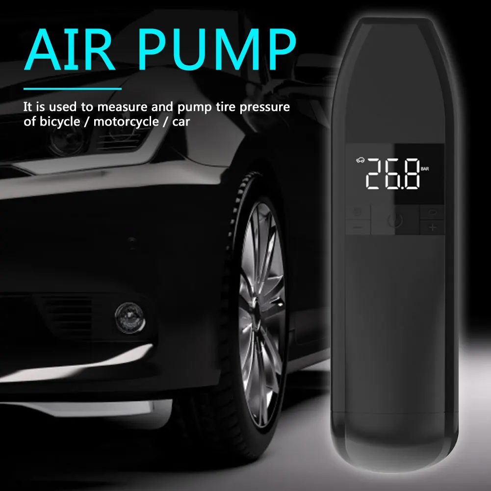 

12V Digital Tire Inflator 150 PSI Easily Installation Personal Car Elements for Car Motorcycle Auto Fast Tyre Air Pumps