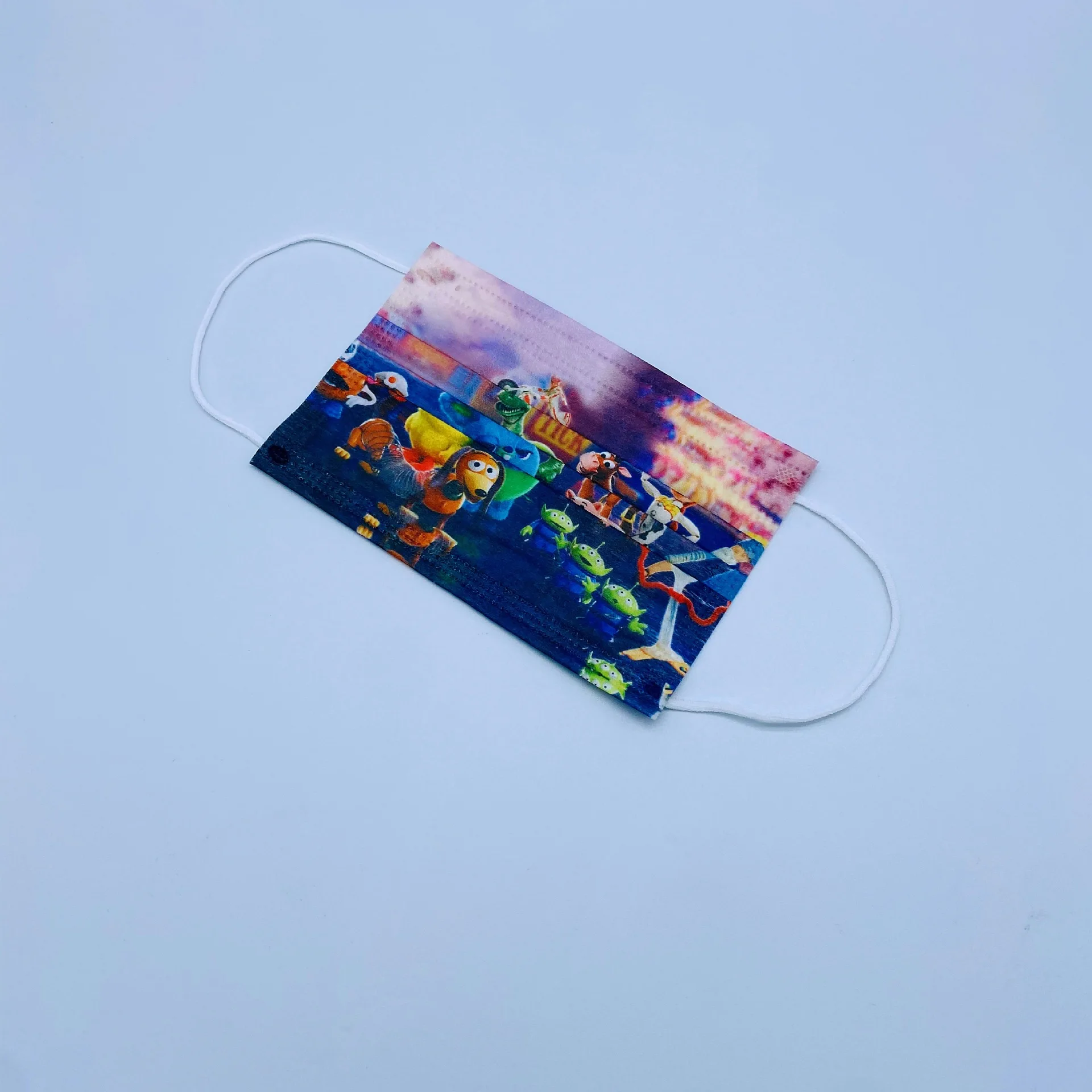 10-200 шт. одноразовая маска из нетканого материала с героями мультфильмов | Красота