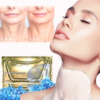 10pcs collagen crystal neck mask women whitening anti aging skin care beauty health whey protein moisturizing personal neck care