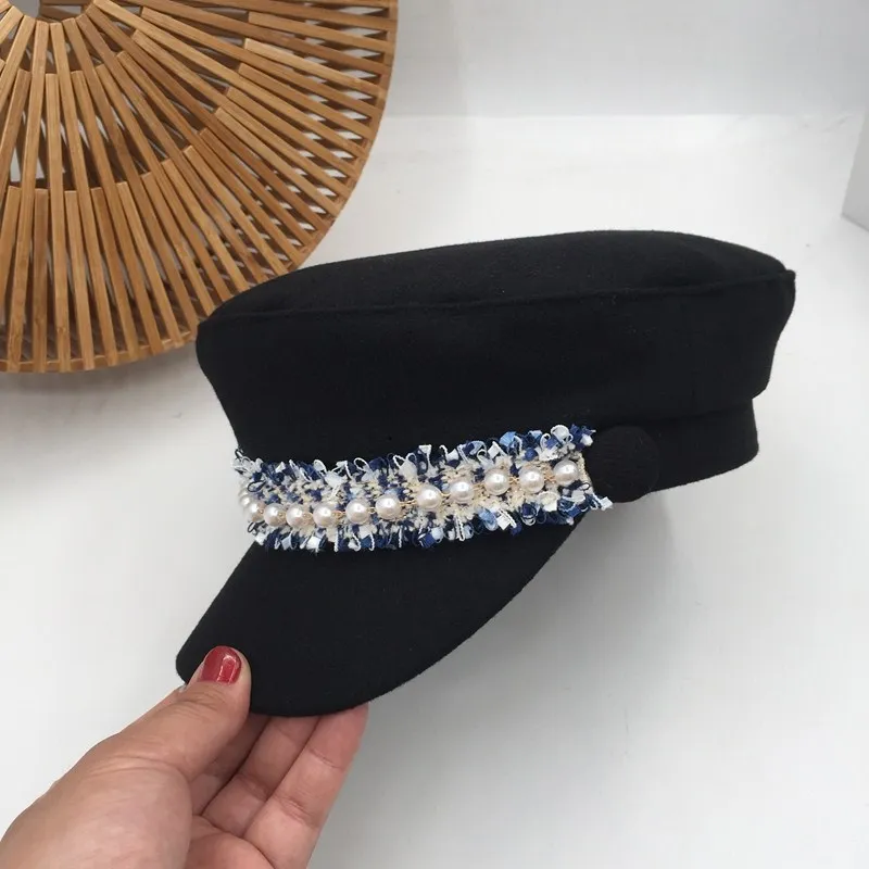 Новая шерстяная английская шапка на осень и зиму Повседневная для конного спорта