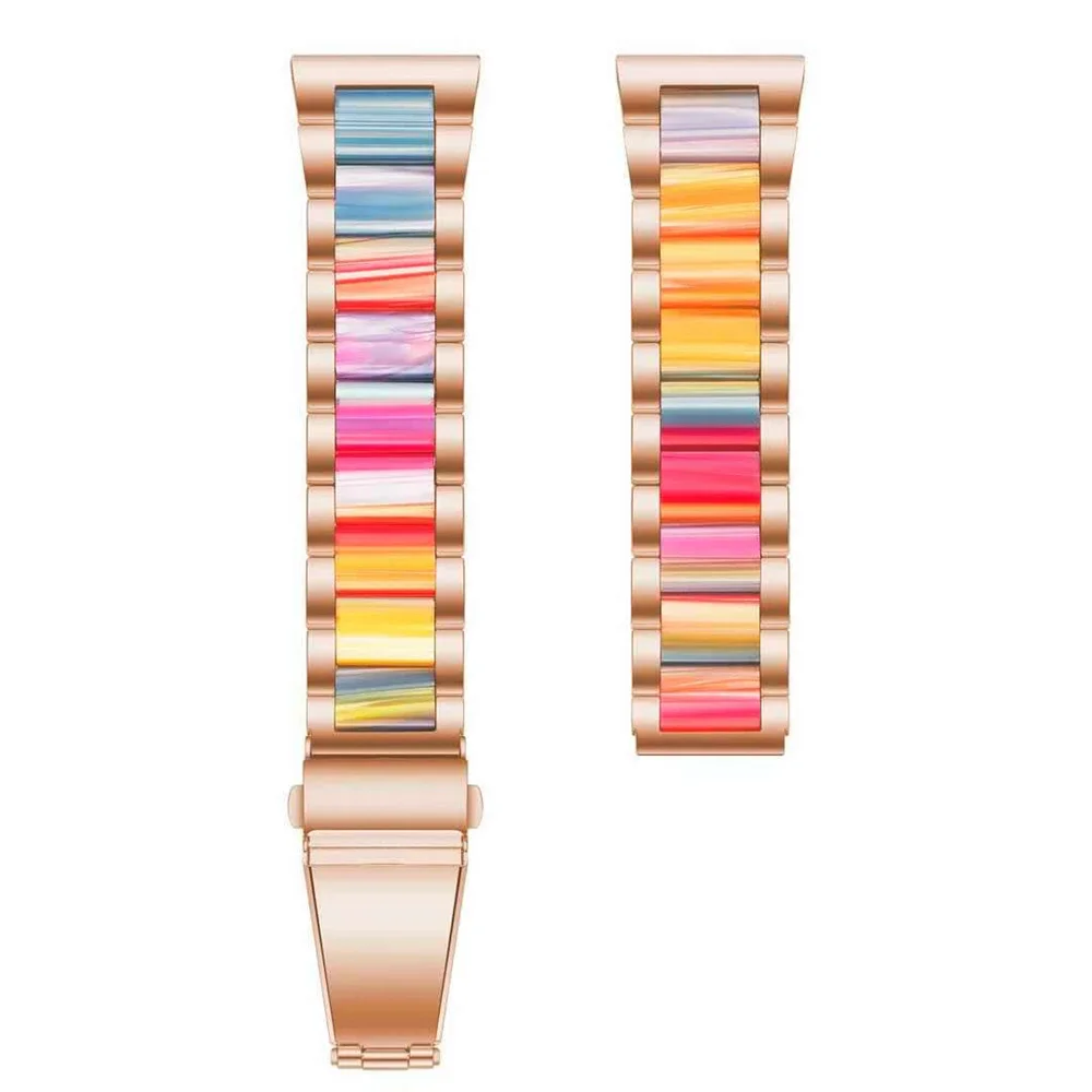 20mm 22mm Metal+Resin Strap for Samsung Galaxy Watch 5 Pro 4 3 Classic Band 40mm 44mm 42mm 46mm 45mm Active 2 Alloy Bracelet