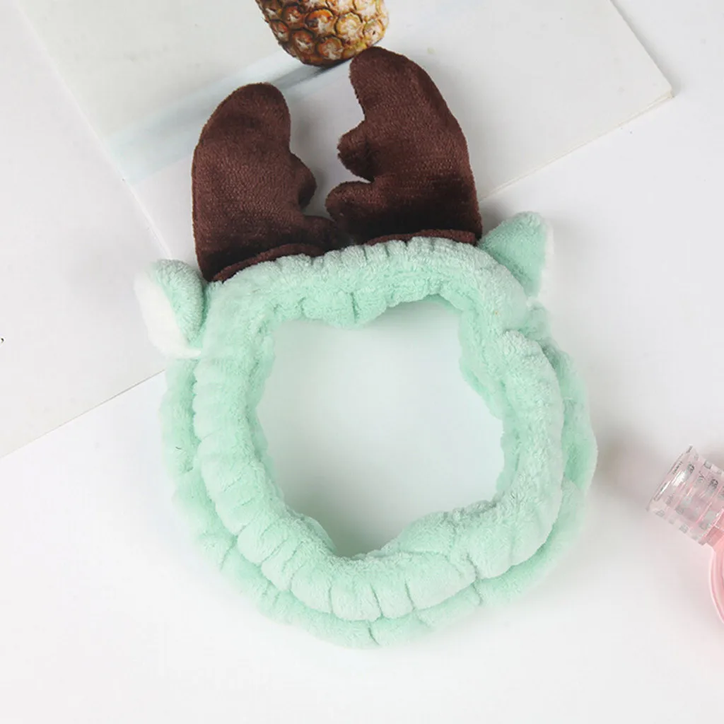 Женские милые коралловые плюшевые утолщенные флисовые эластичные повязки на