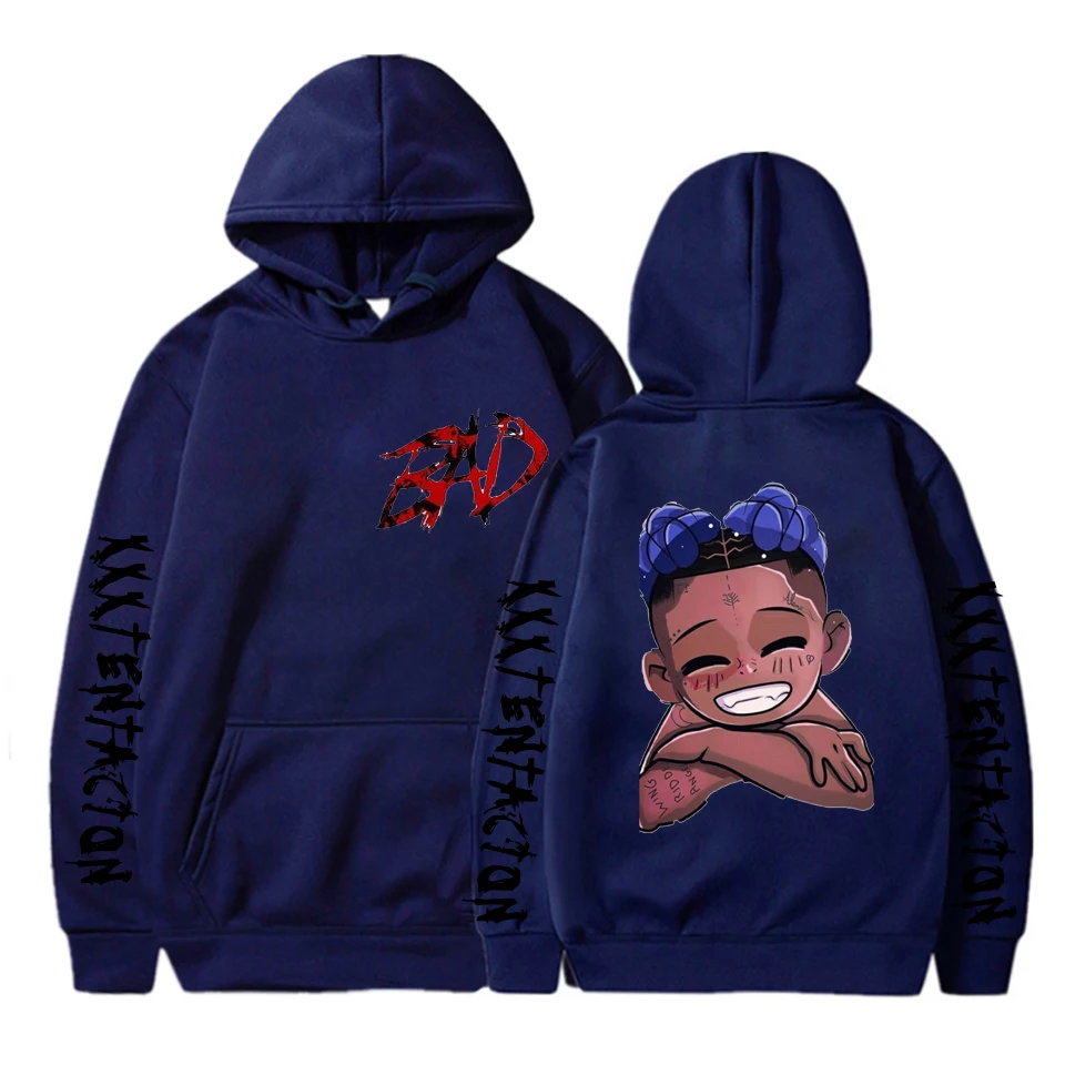 

Xxxtentacion Hoodies Men Sweatshirt Hip Hop Pullover Hoodie Sweatshirts Rapper Xxxtentacion RIP Revenge Women Girls Male Hoody