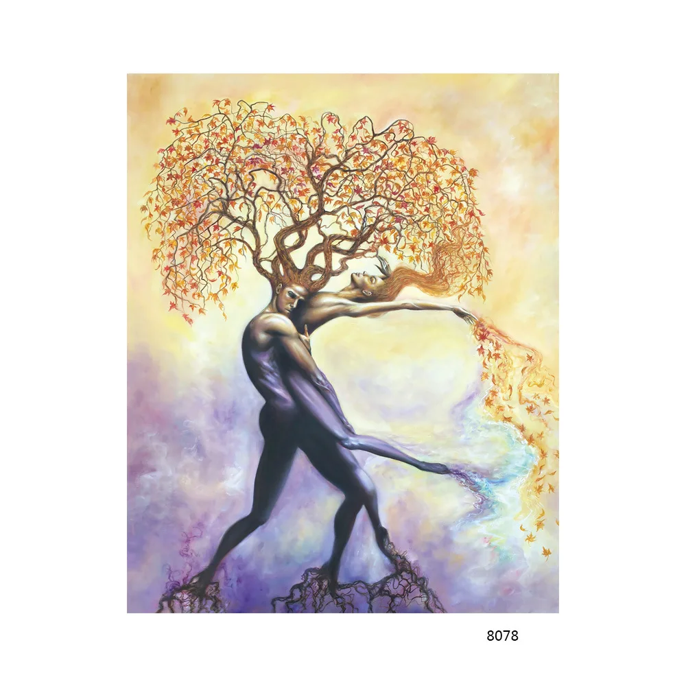 

Abstract Canvas Painting Lover Wall Art Poster and Prints Painting Wall Pictures for Home Living Room Decor