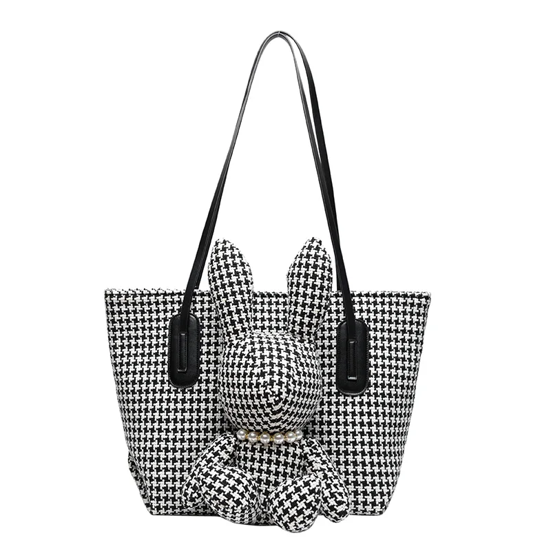 

2021 Brand Original Design Cute Girl Bunny Bag Korea Handbag Japanese Cartoon Shoulder Bag Tote Bag