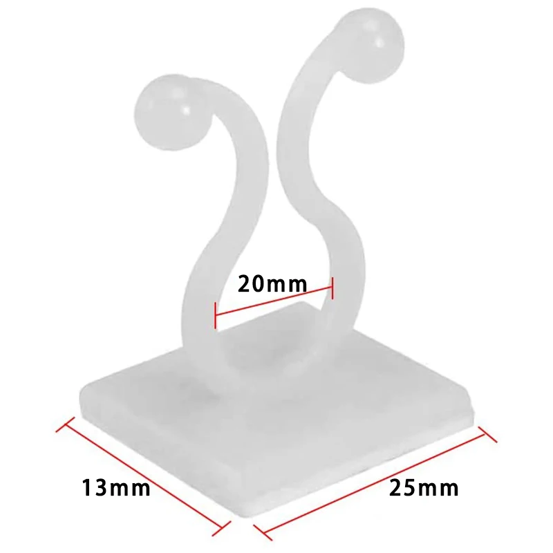 100 шт./упаковка самоклеящиеся фиксаторы для растений | Мебель