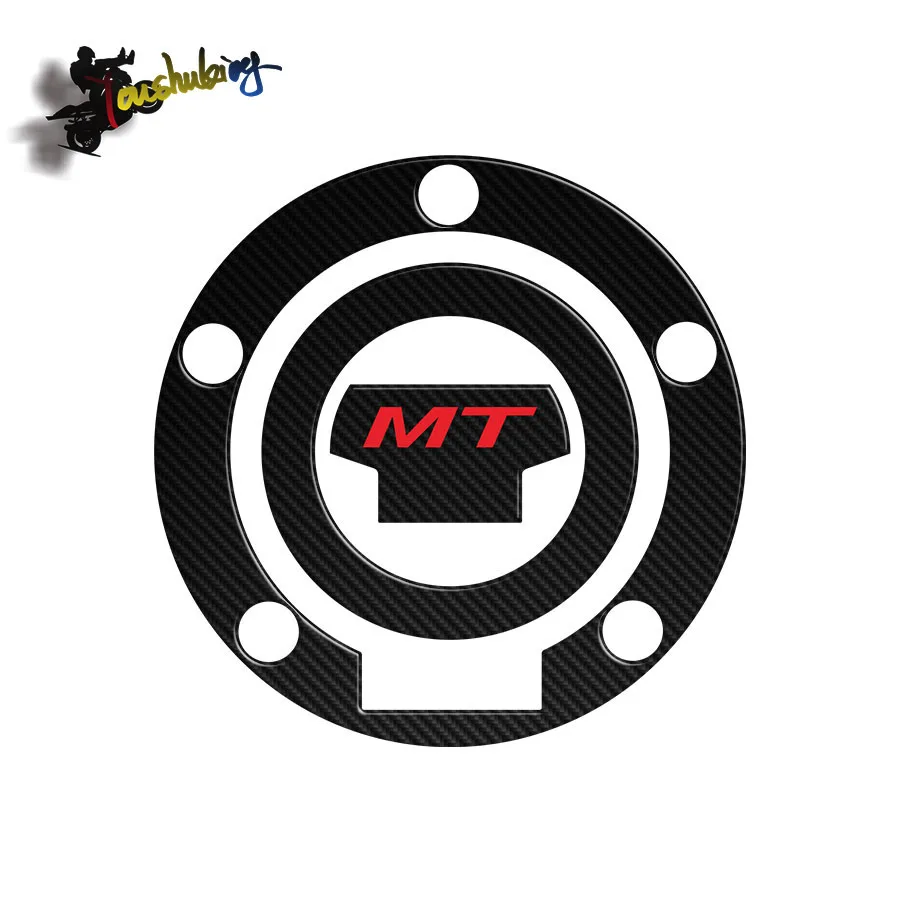 

3D Carbon Fiber Tank Gas Cap Pad Filler Cover Sticker Decals Fit YZF-R1 YZF R1 YZF-R6 YZF R6 YZF1000 YZF600