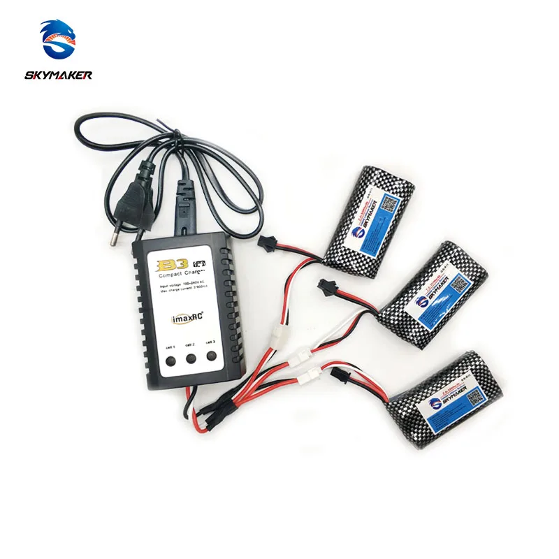 74 v 1500mah 18650 lipo батарея для ydi u12a s033g q1 tk h101 rc лодка