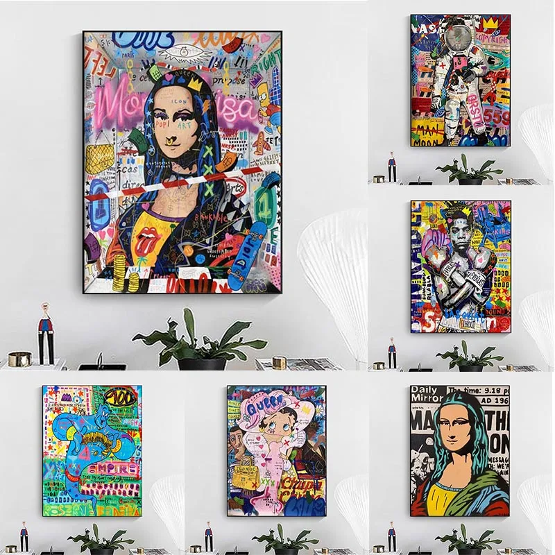 

5D DIY Full Drill Diamond Painting Graffiti Street Art Abstract Diamond Mosaic Embroidery Cross Stitch Kits Art Home Decoration