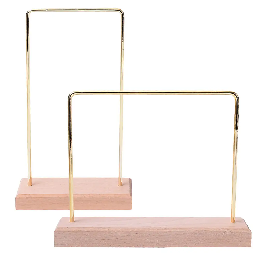 Metal Jewellery Display Stand for Tassel Dangle Earring Rack Studs Hanging