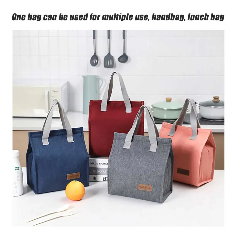 

Ice Bag Insulated Bag Portable Lunch Box Bag Portable 300D Polyester + Cationic 5 Colors Picnic Bag High Capacity Student 1pcs