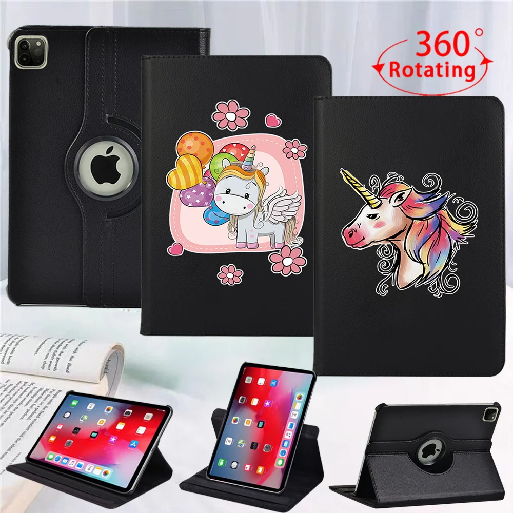 

Case for Apple IPad Pro 11"/IPad Pro (2015) 9.7"/ Pro (2017) 10.5" Tablet Cover 360 Rotating Bracket Flip Stand PU Leather Case