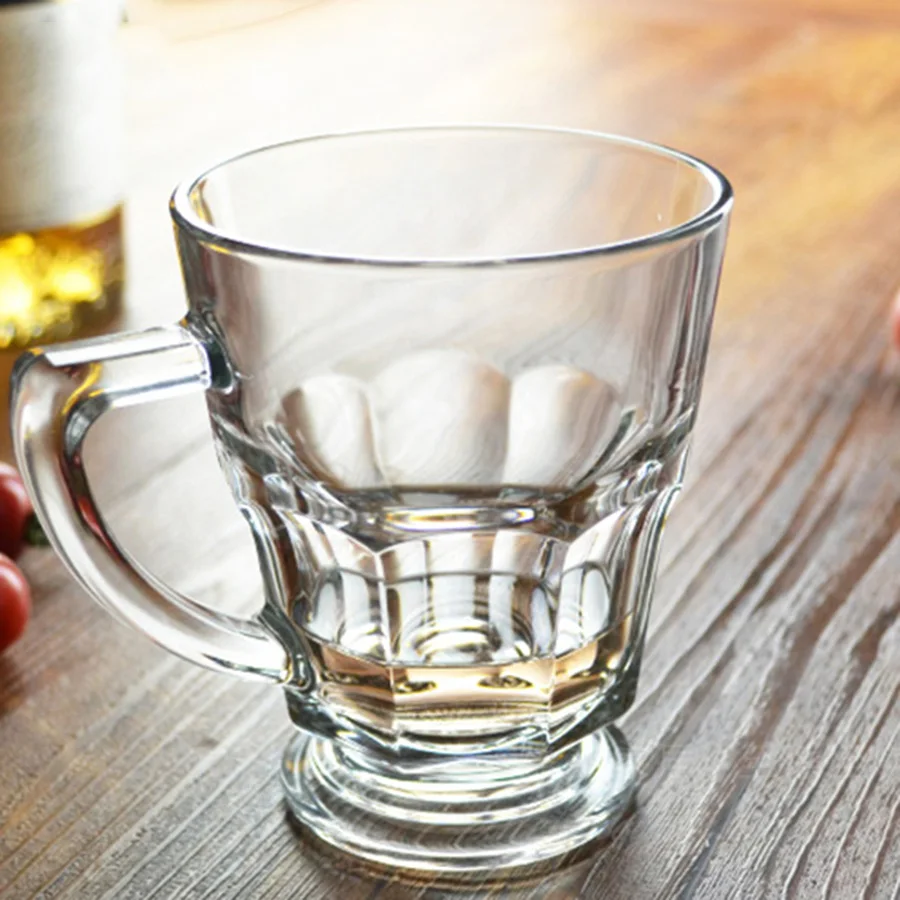 Креативная кружка кружки для напитков кофе из закаленного стекла прозрачная чая