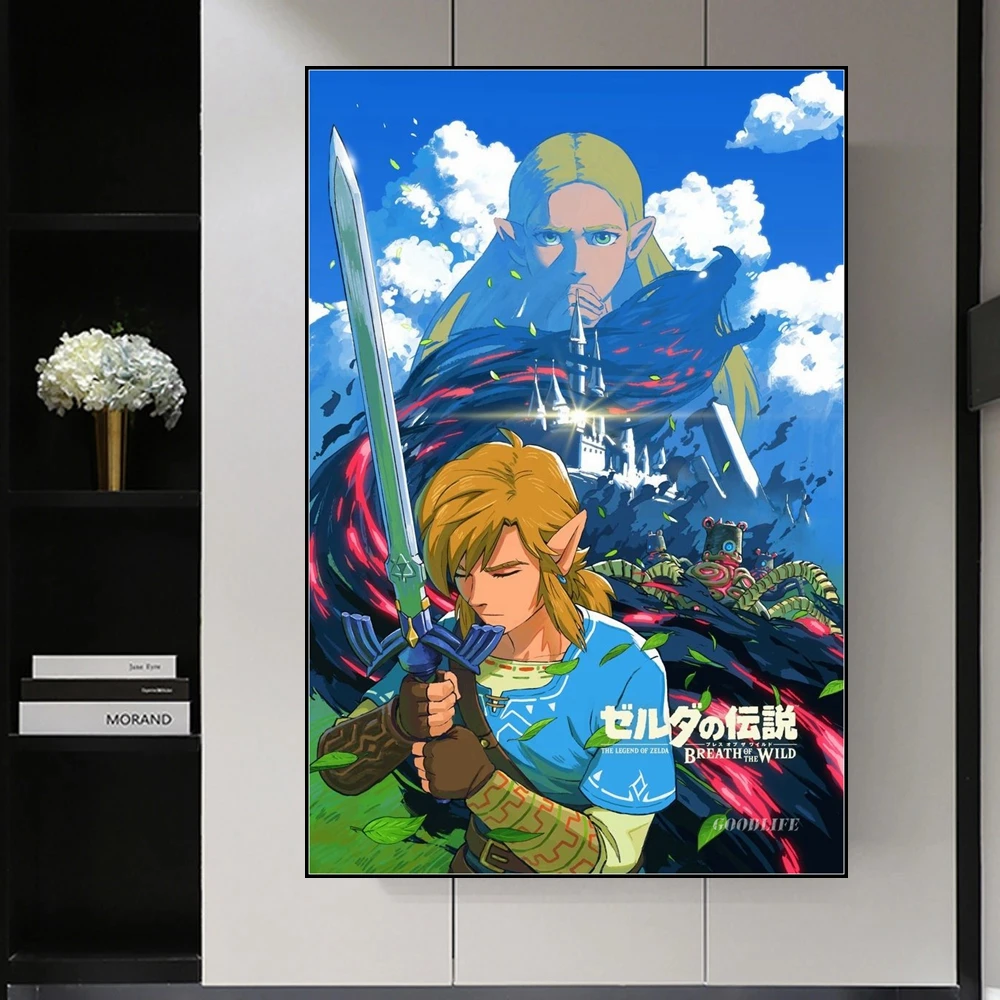 zelda diamond painting full drill squareround 5d diy diamond embroidery game cross stitch kits rhinestone home decor gift free global shipping